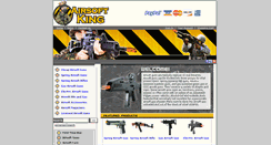 Desktop Screenshot of airsoftking.com